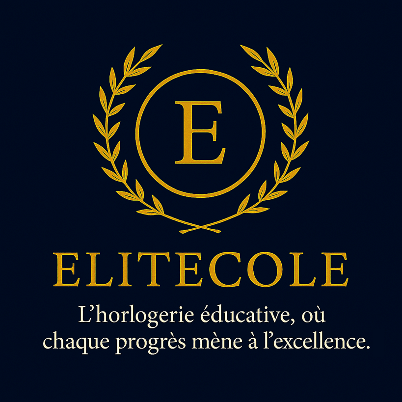 bas de bas logo elitecole, L'horlogerie éducative, où chaque progrès mène à l'excellence